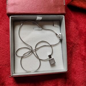 Genuine Swarovski Cube Crystal Necklace